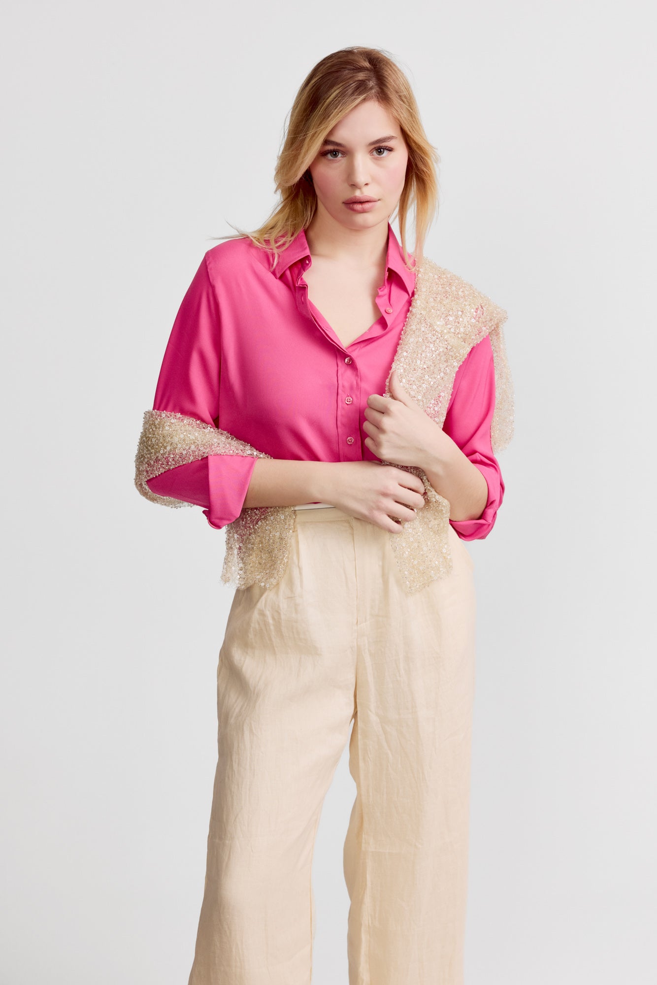 The Signature Shirt Hot Pink / XS The Signature Shirt Hot Pink / XS