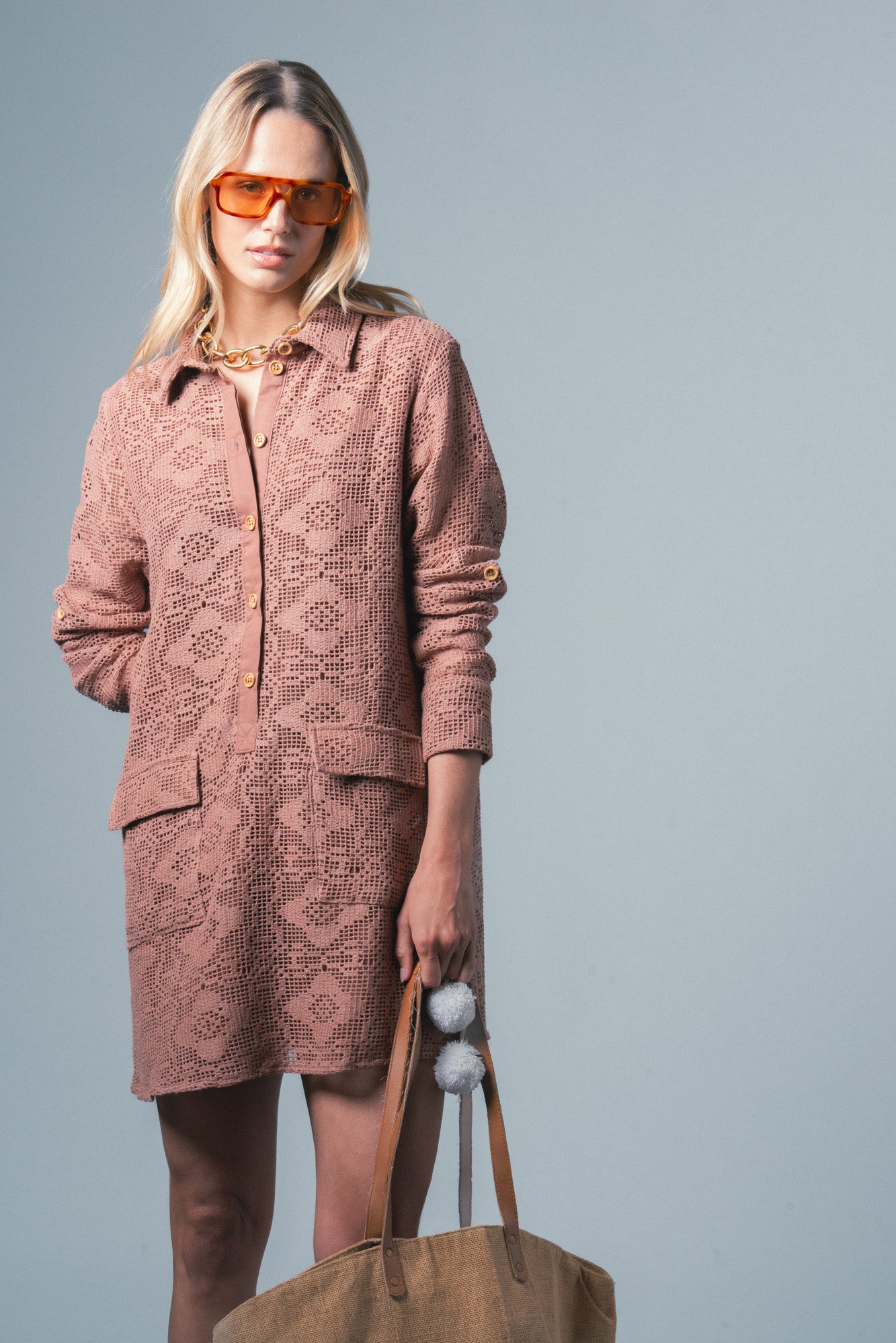 The Raya Dress Mocha Mousse / M