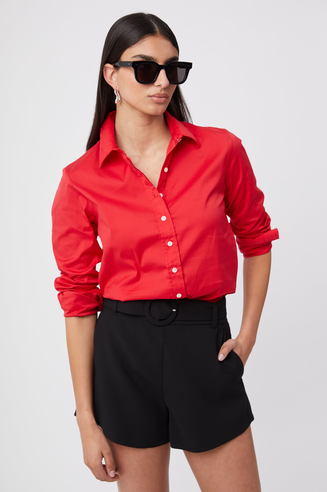 The Shirt by Rochelle Behrens The Essentials Icon Shirt Red / M The Shirt by Rochelle Behrens The Essentials Icon Shirt Red / M