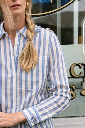 The Floral Boyfriend Shirt