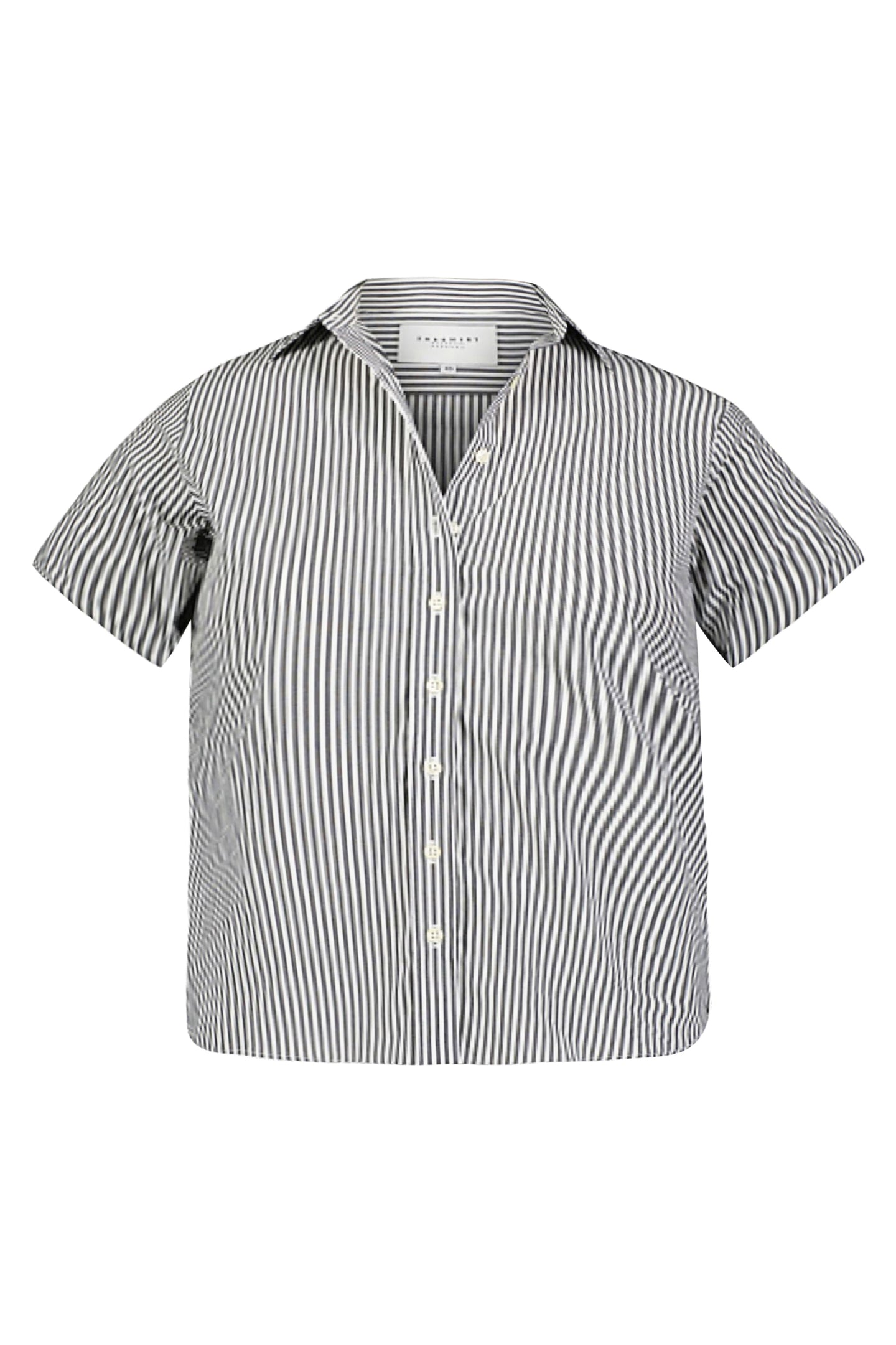 The Boxy Short Sleeve Cropped Shirt