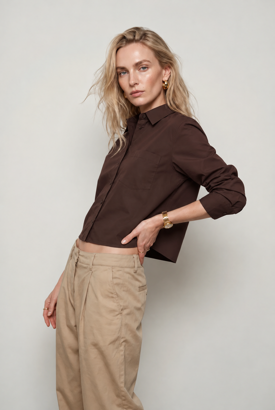 The Long Sleeve Boxy Crop