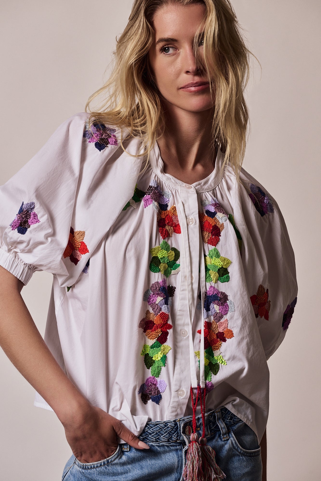 The 3/4 Sleeve Minka Shirt