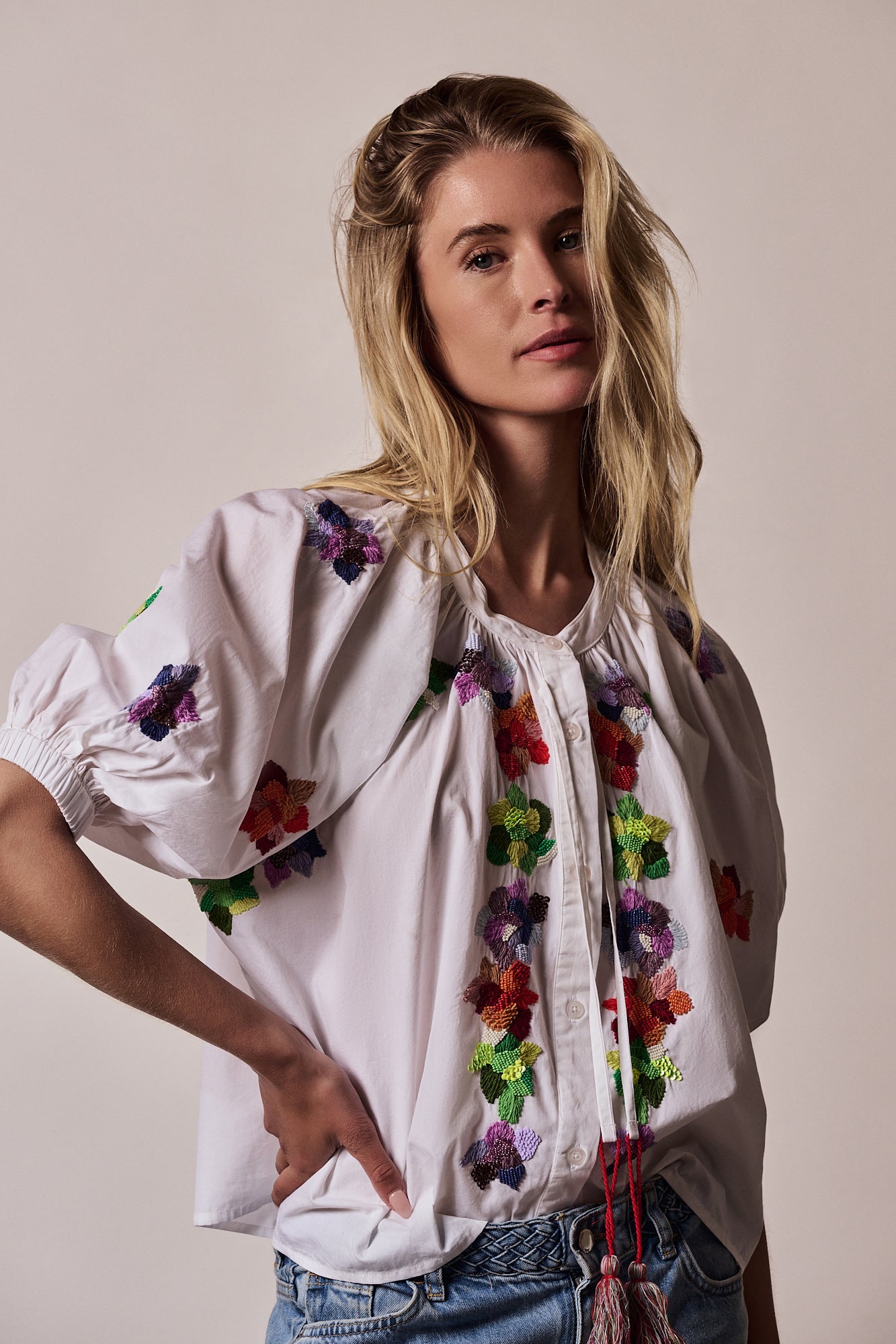 The 3/4 Sleeve Minka Shirt