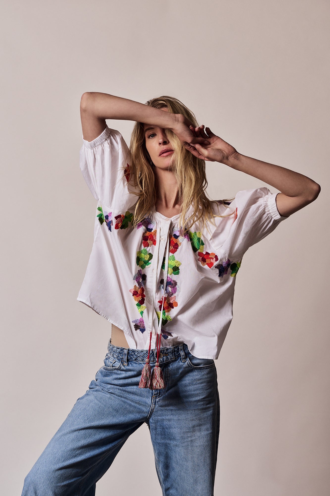 The 3/4 Sleeve Minka Shirt