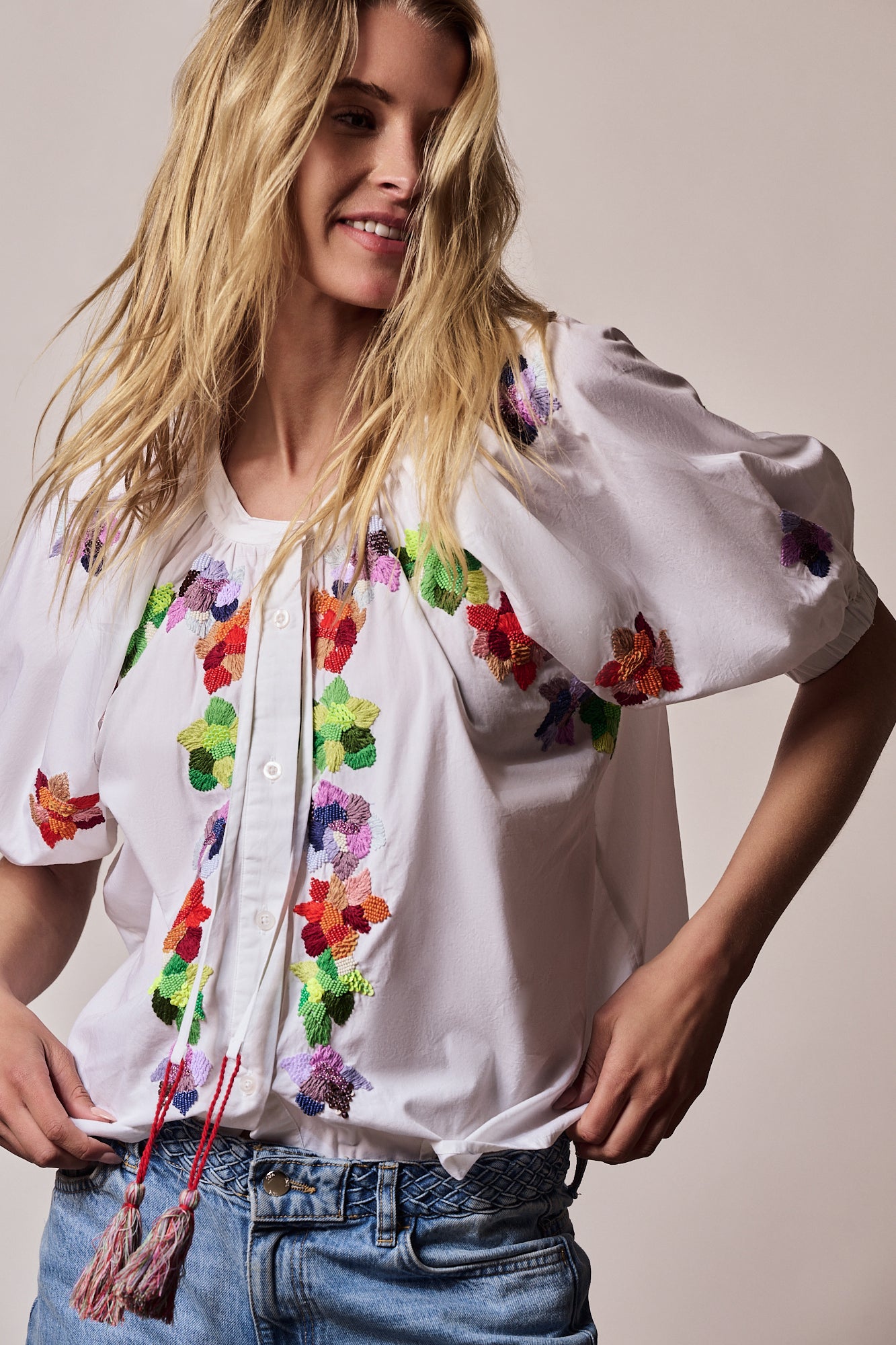 The 3/4 Sleeve Minka Shirt