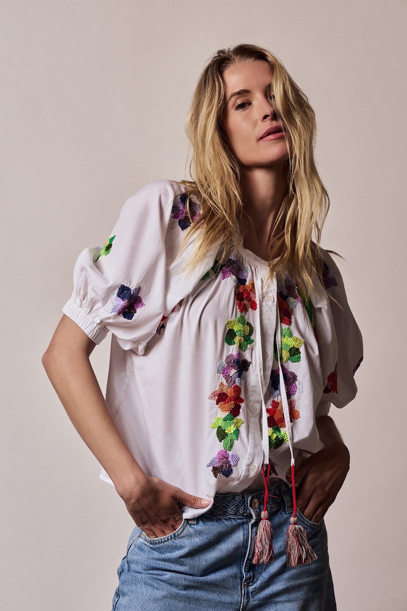 The 3/4 Sleeve Minka Shirt