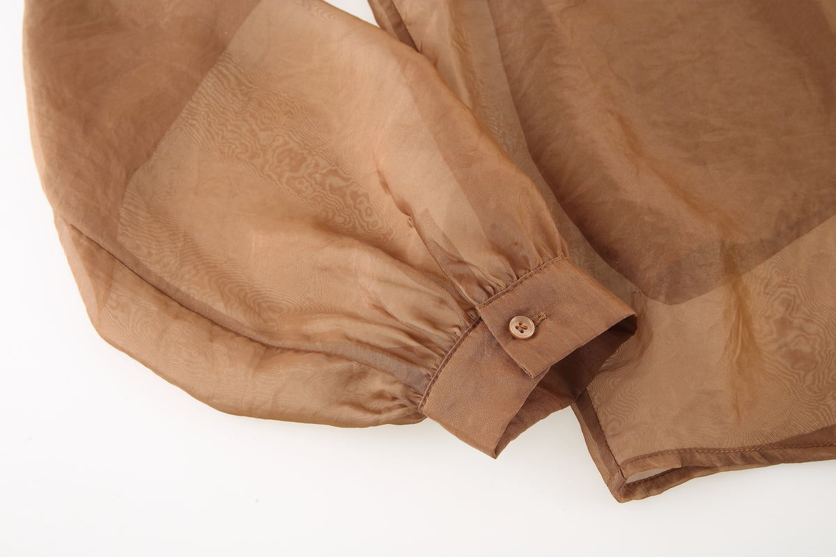 The Long Sleeve French Bow Shirt