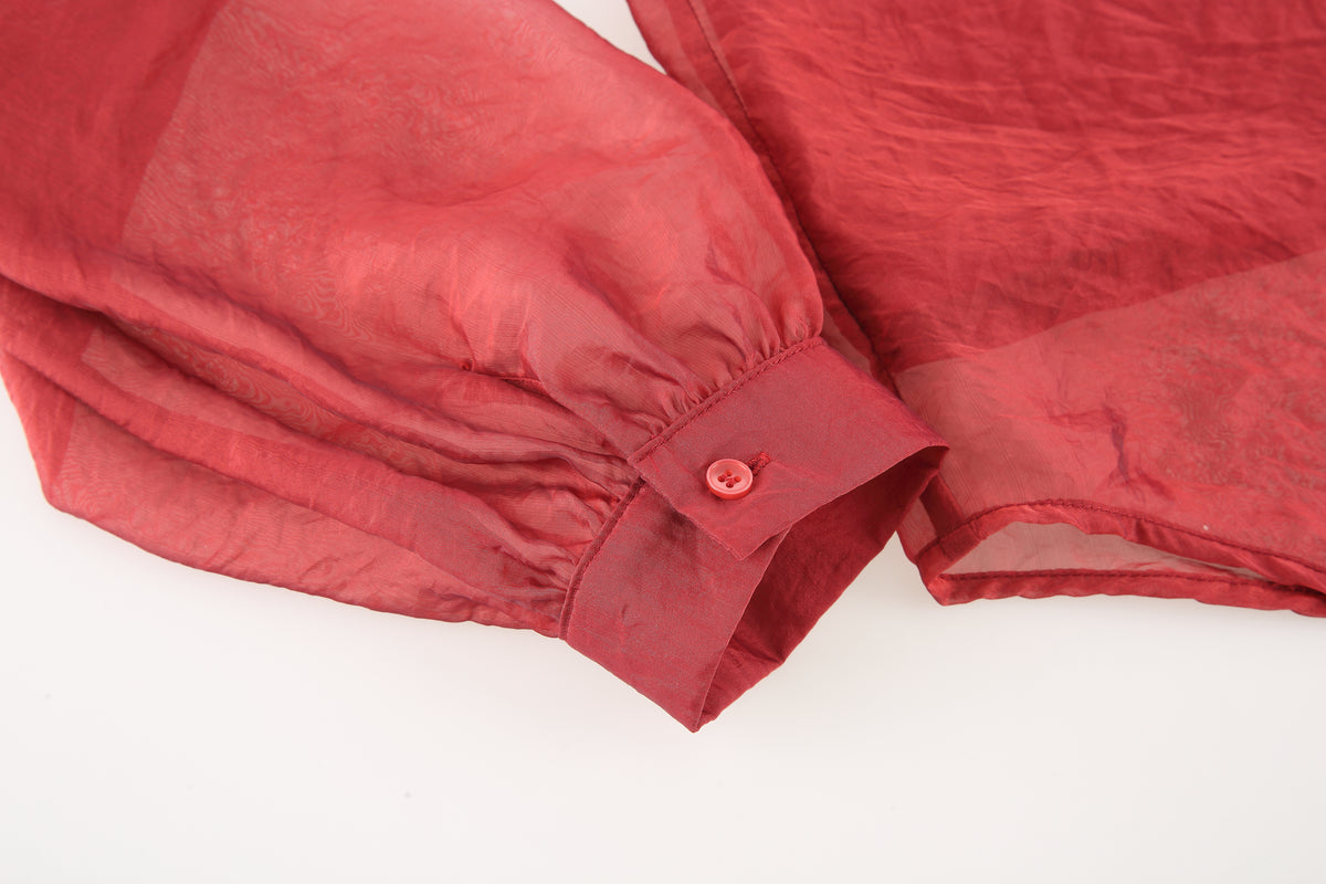 The Long Sleeve French Bow Shirt