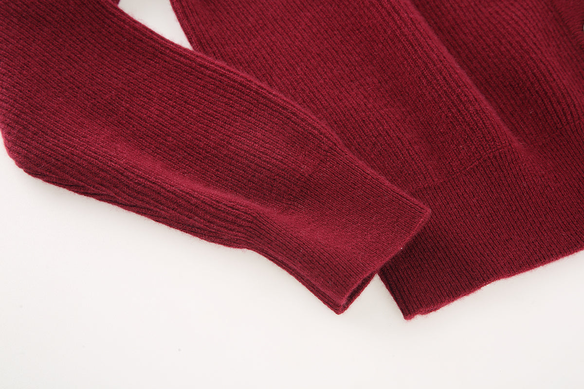 The Cashmere V-Neck Sweater