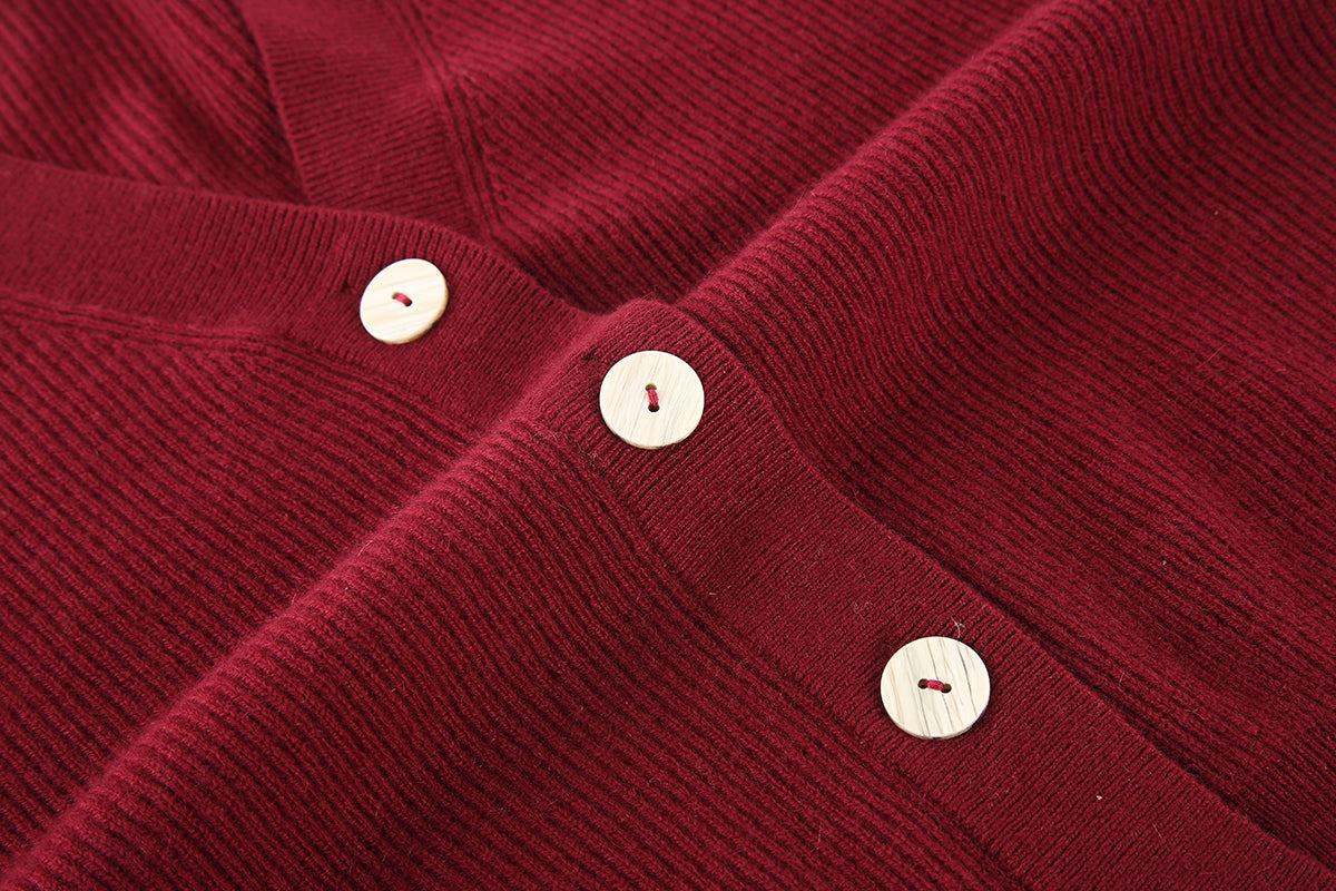 The Cashmere V-Neck Sweater