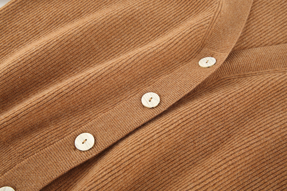 The Cashmere V-Neck Sweater