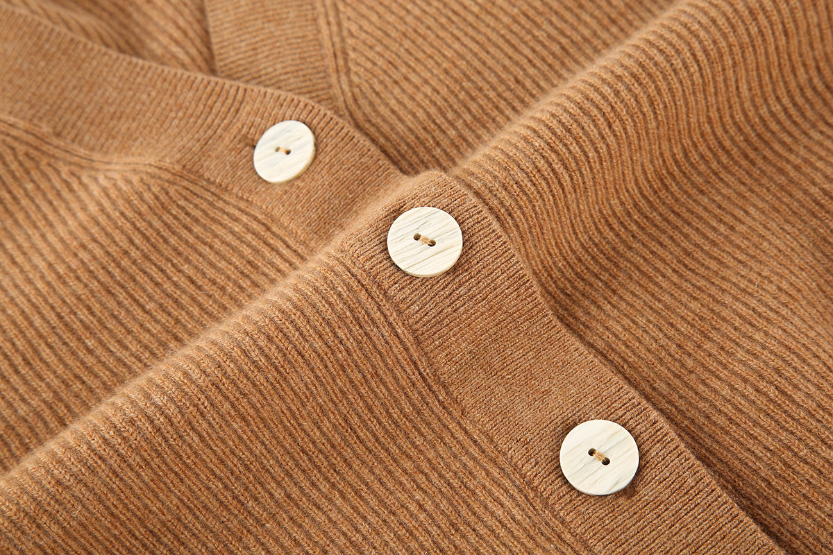 The Cashmere V-Neck Sweater