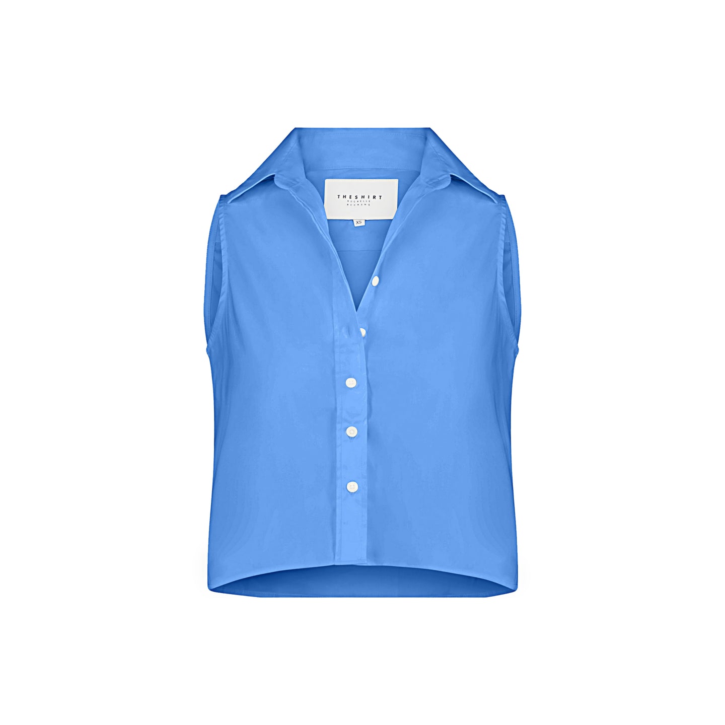 The Boxy Cropped Sleeveless Shirt