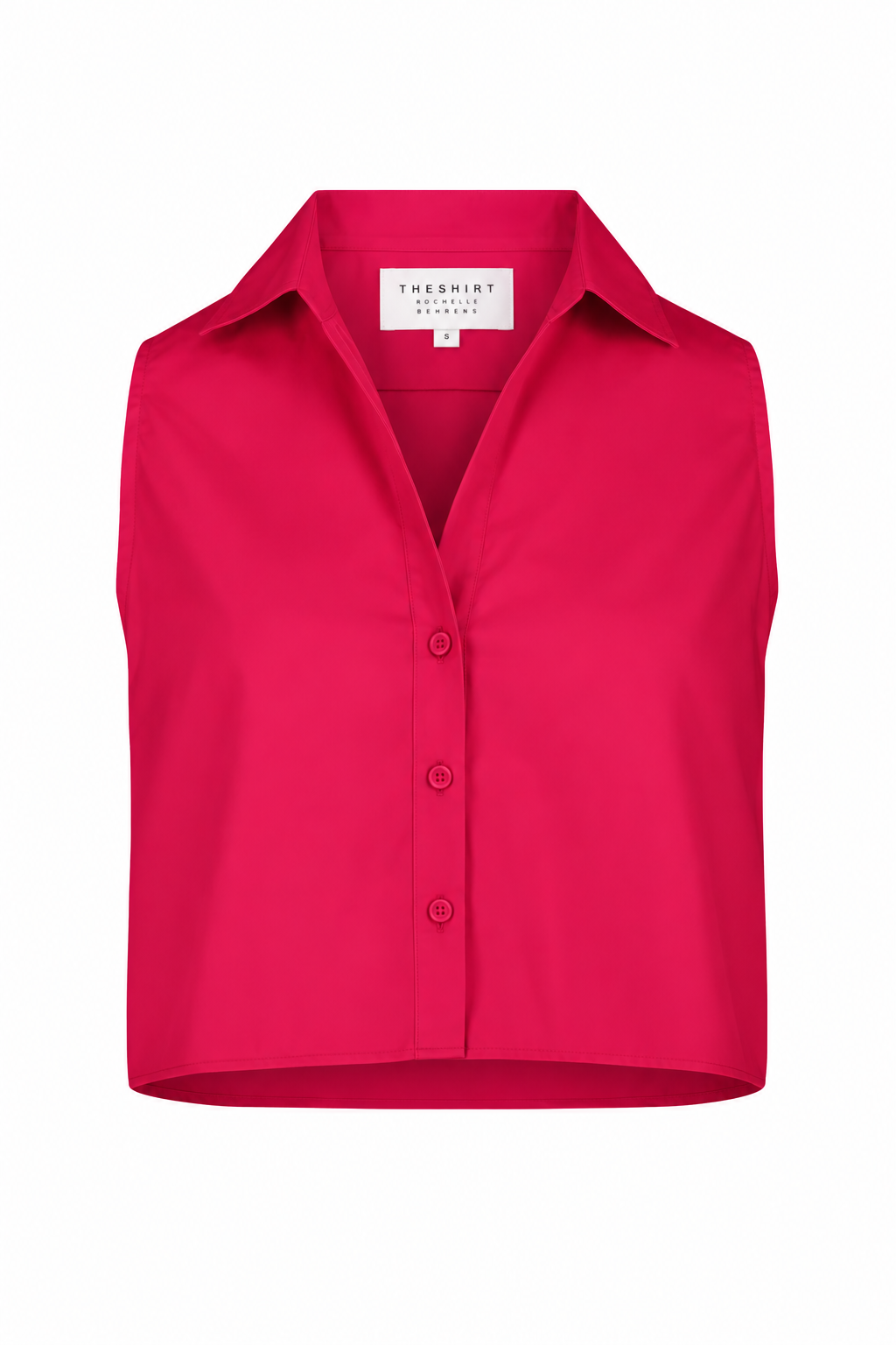 The Boxy Cropped Sleeveless Shirt