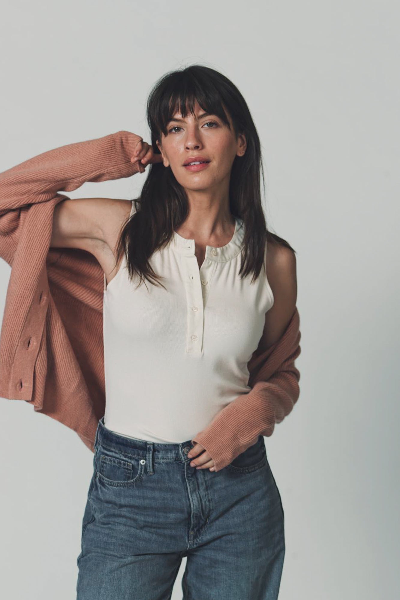 The Sleeveless Brett Shirt