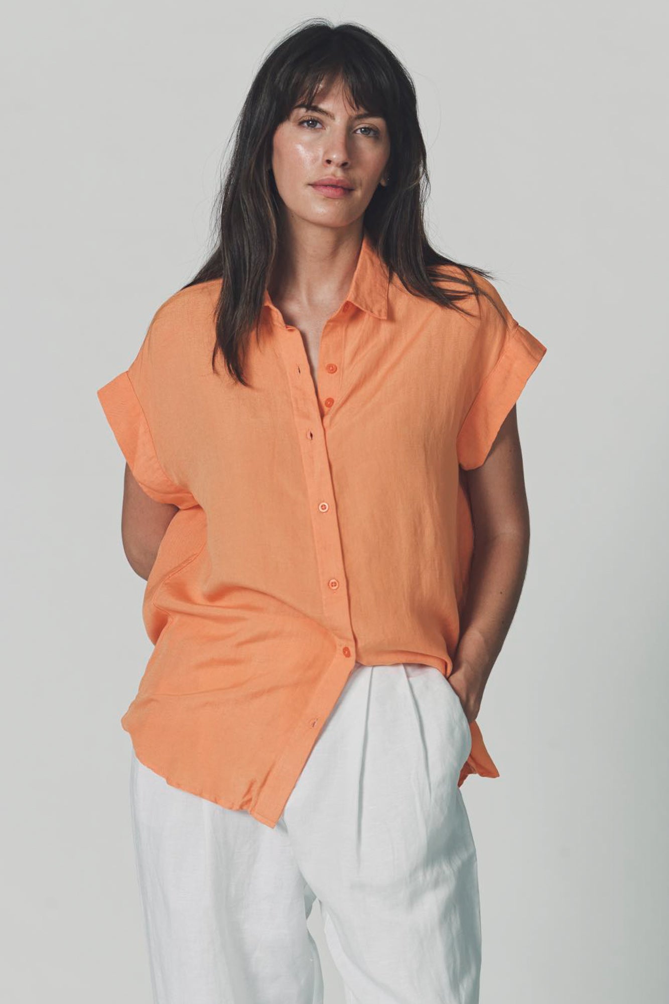 The Short Sleeve Boyfriend Shirt