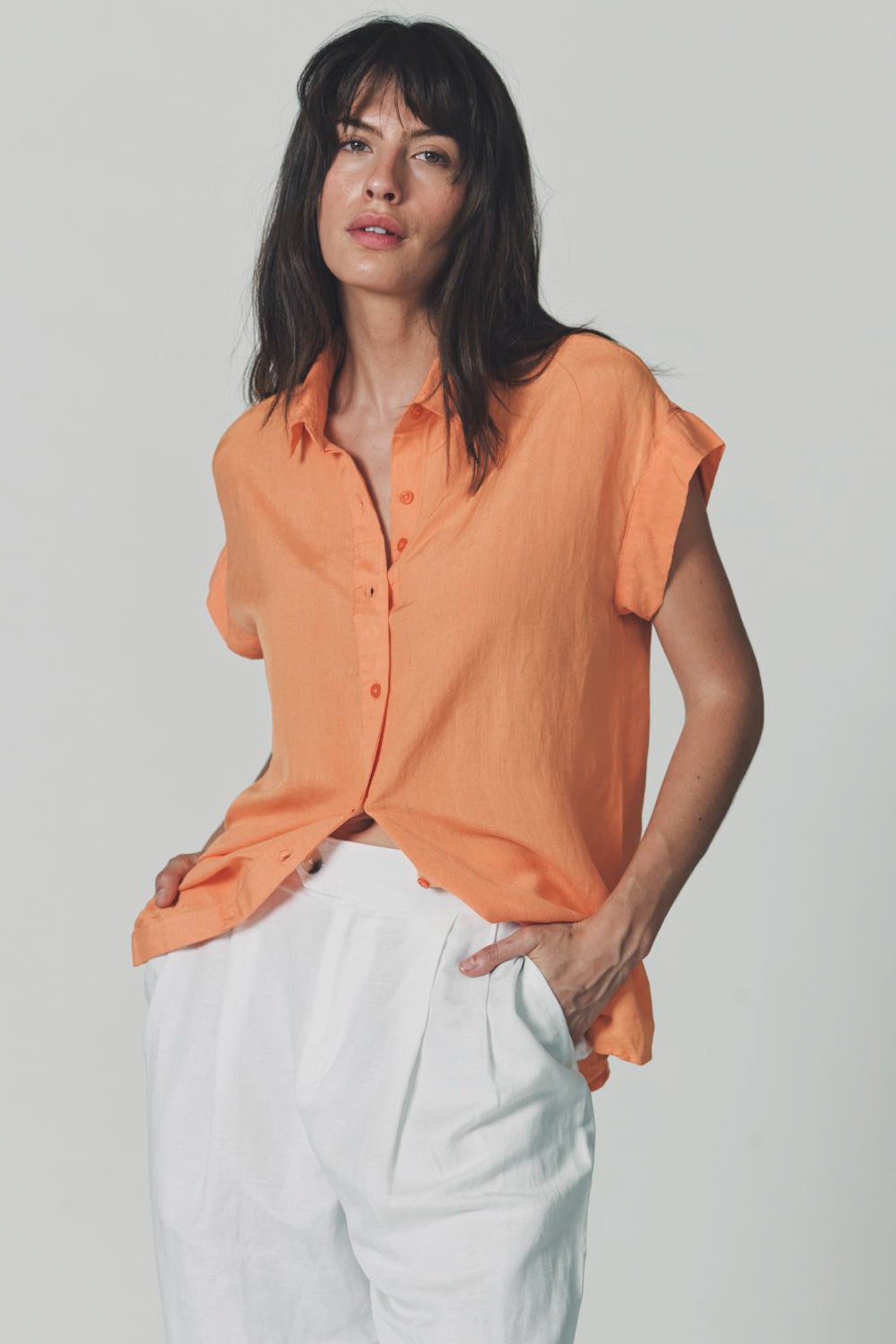 The Short Sleeve Boyfriend Shirt