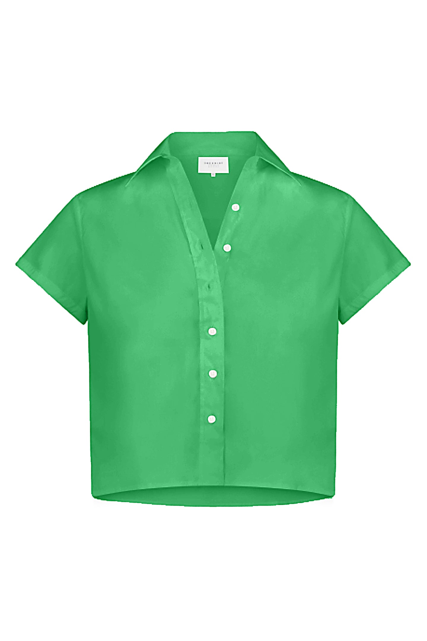 The Boxy Short Sleeve Cropped Shirt