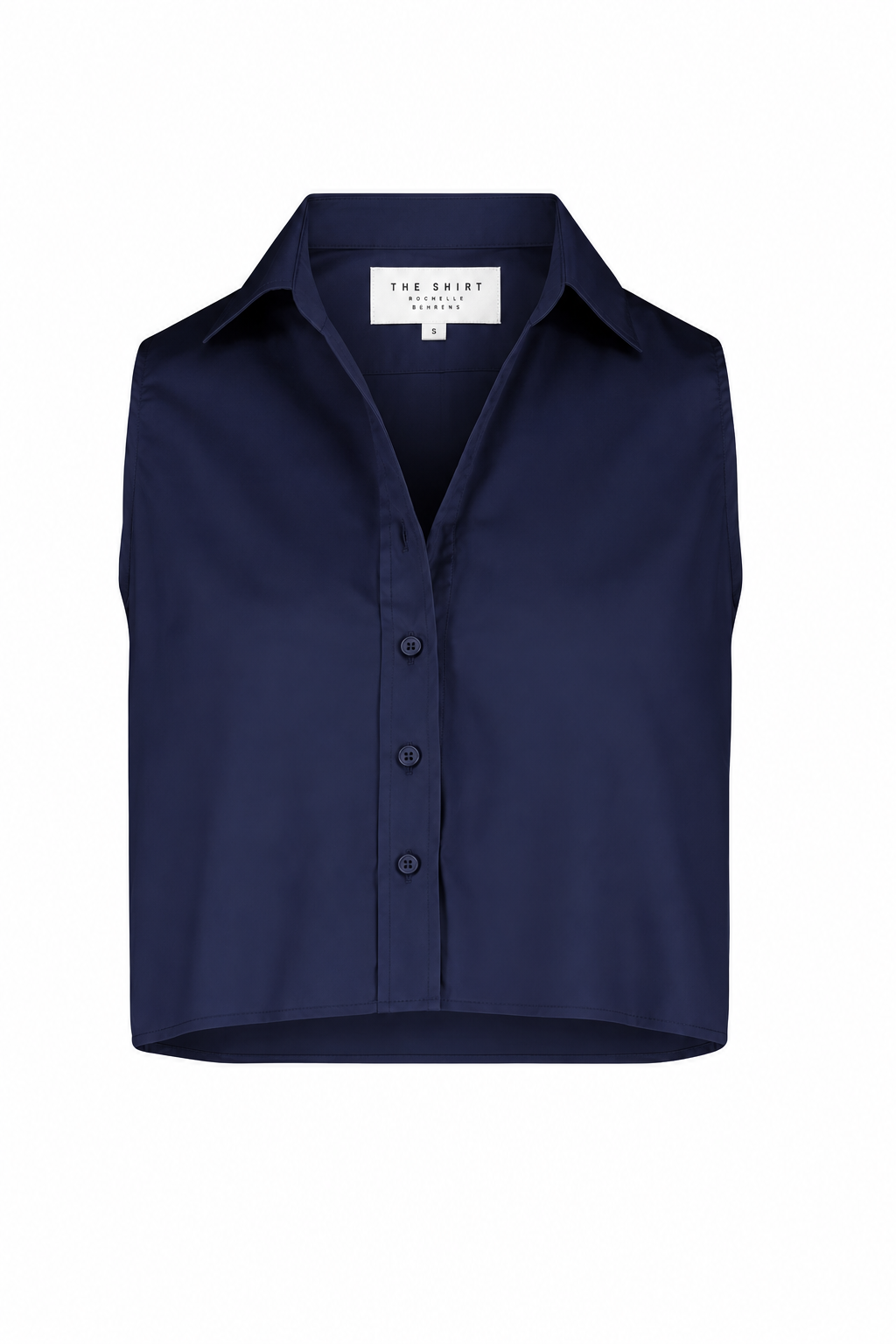 The Boxy Cropped Sleeveless Shirt