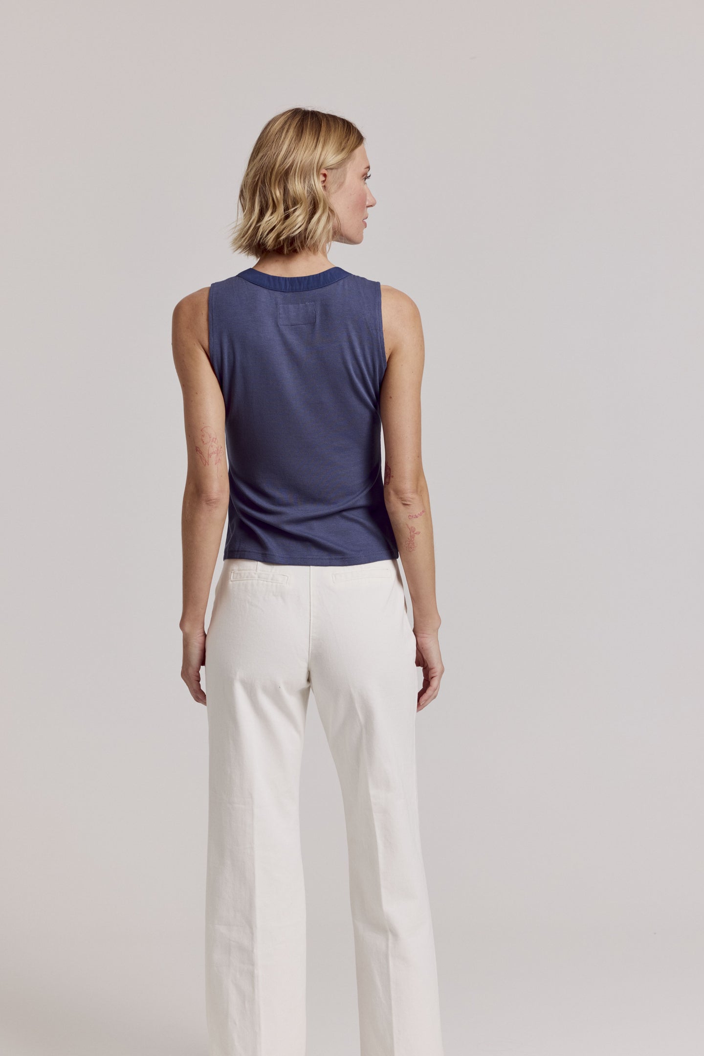 The Sleeveless Brett Shirt