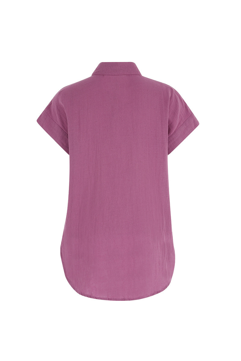 The Short Sleeve Boyfriend Shirt