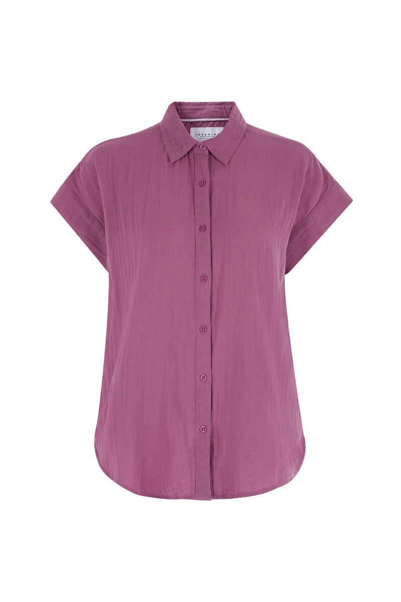 The Short Sleeve Boyfriend Shirt