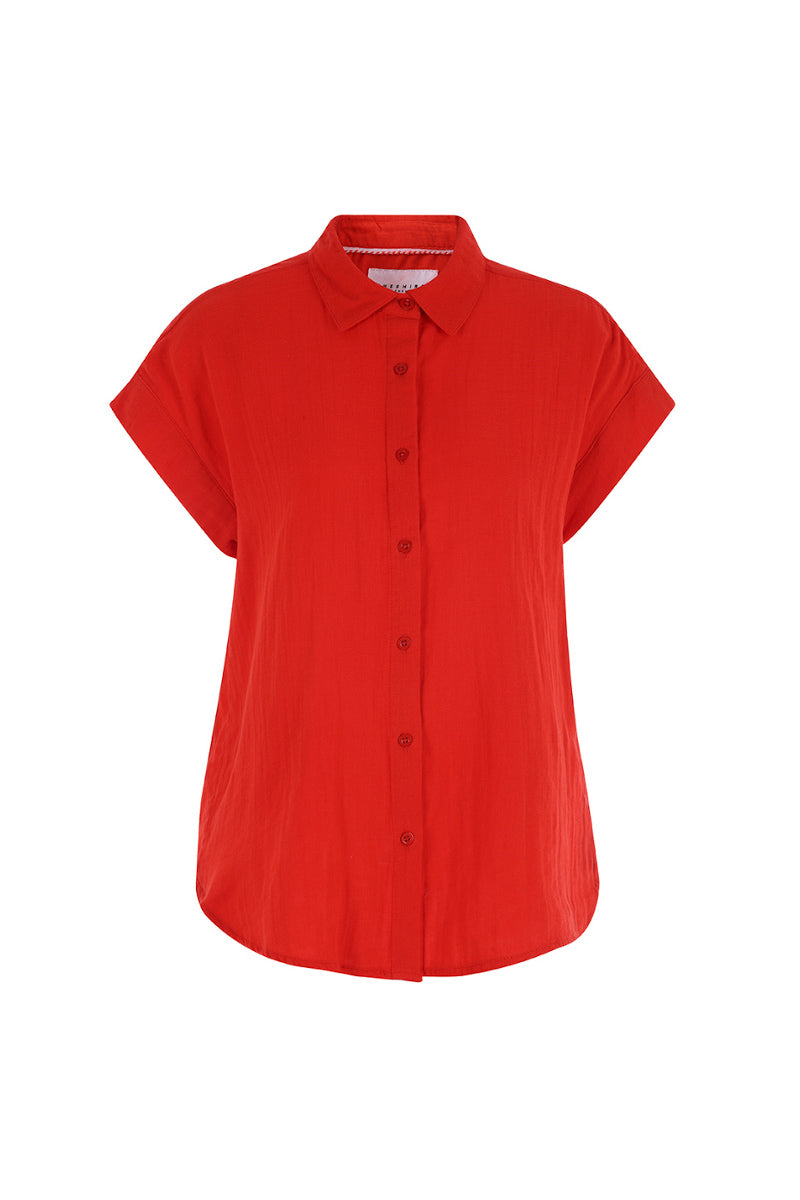 The Short Sleeve Boyfriend Shirt