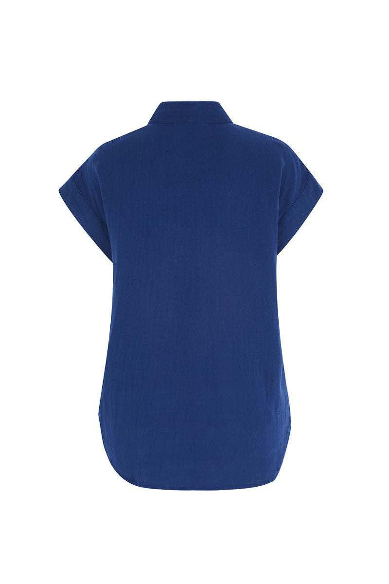 The Short Sleeve Boyfriend Shirt