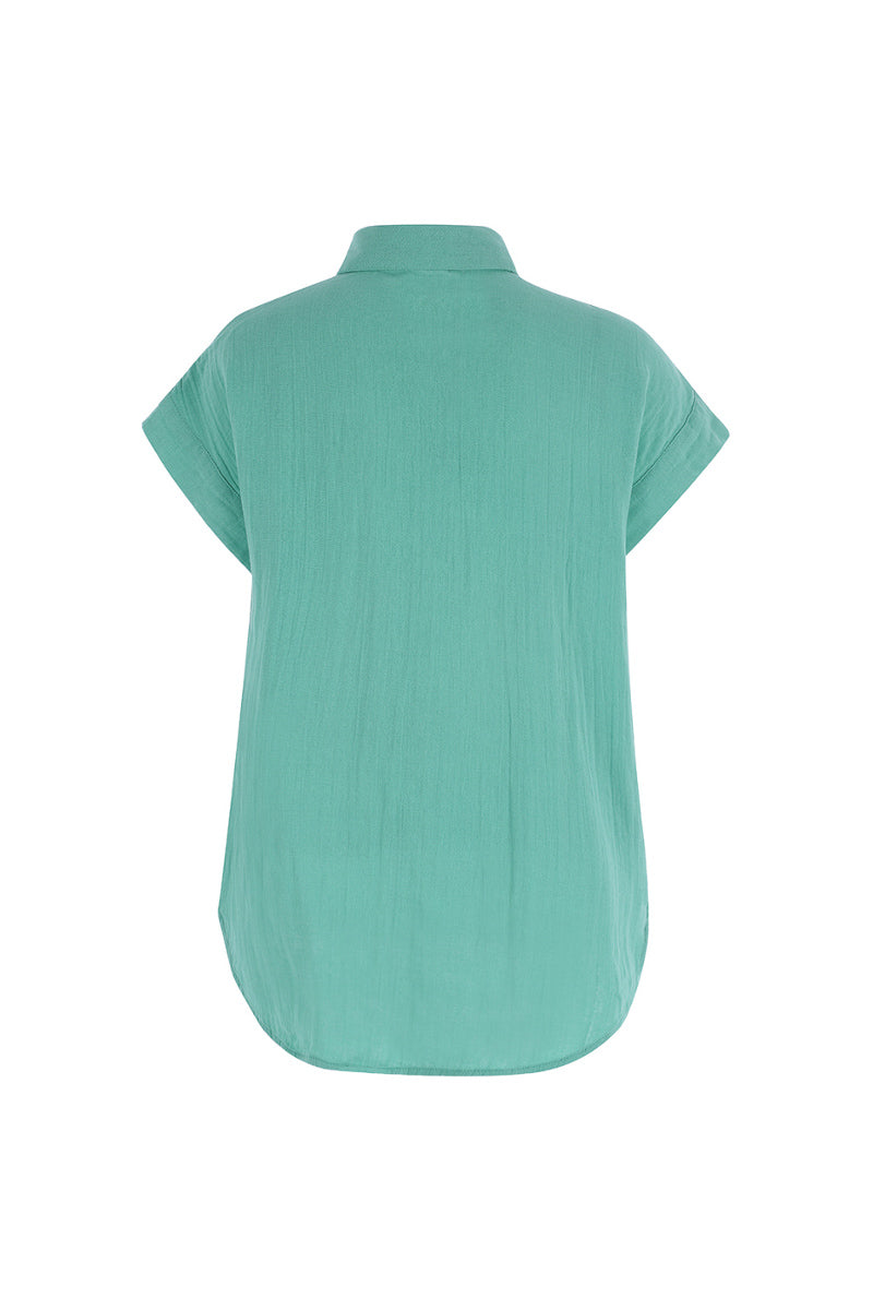 The Short Sleeve Boyfriend Shirt