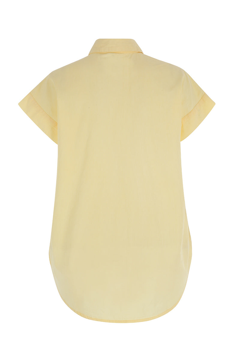 The Short Sleeve Boyfriend Shirt in Cotton