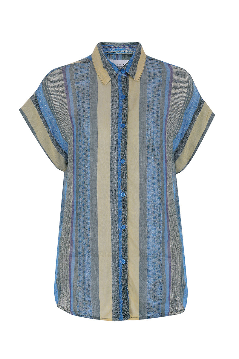 Short Sleeve Boyfriend Shirt