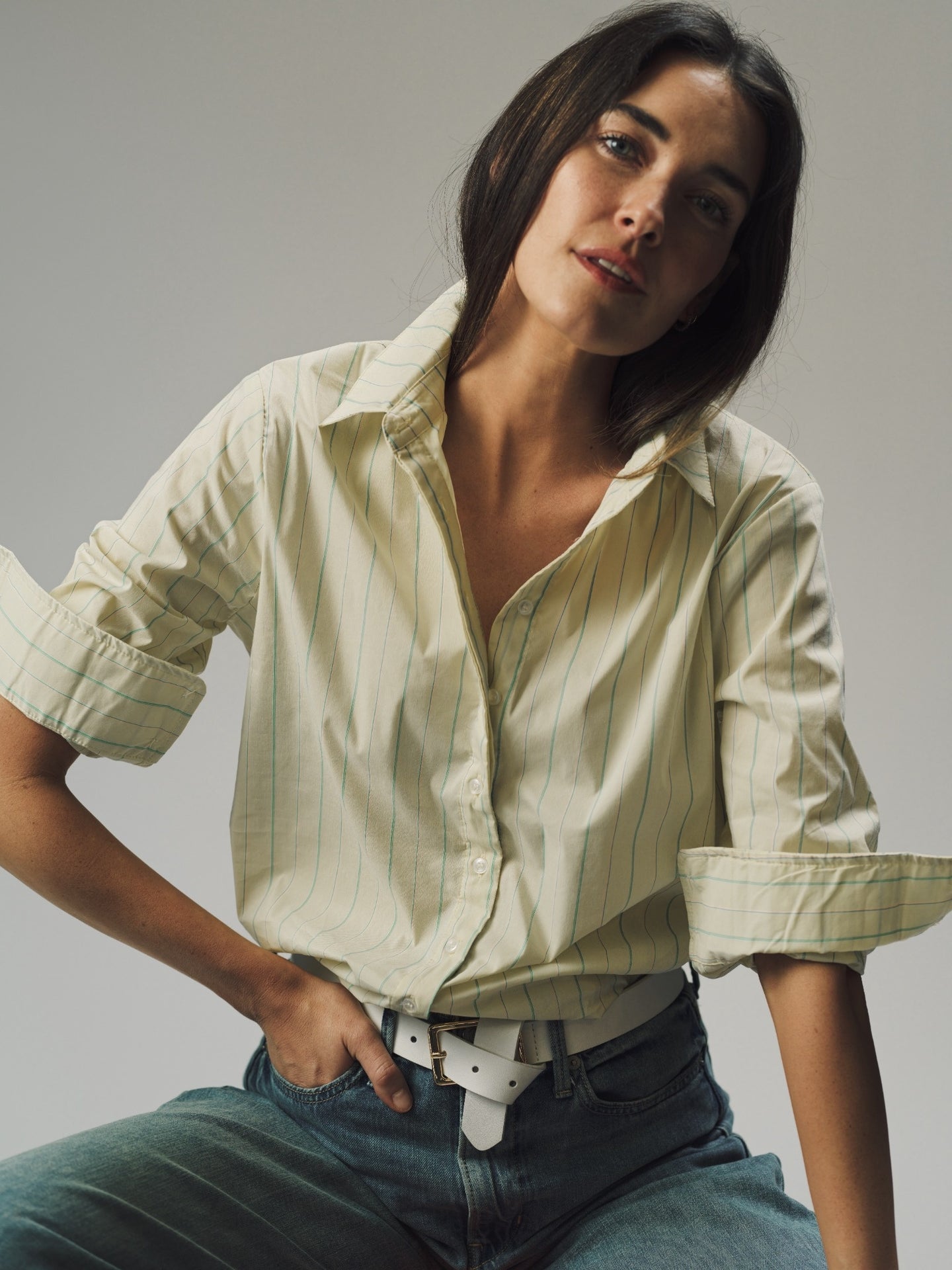 The Boyfriend Shirt in Stripe