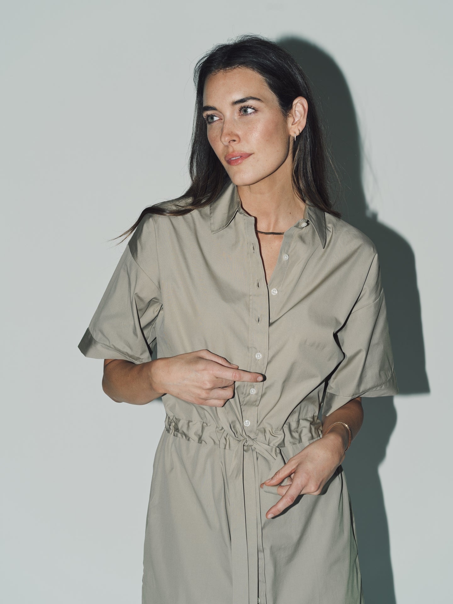 The Short Sleeve Midi Dress