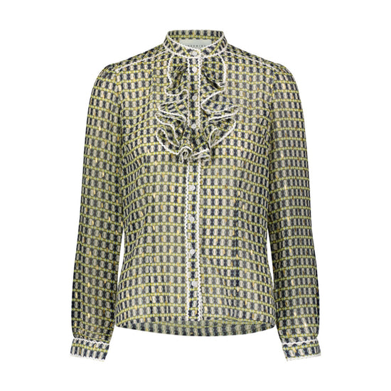 The Ruffled Front Shirt