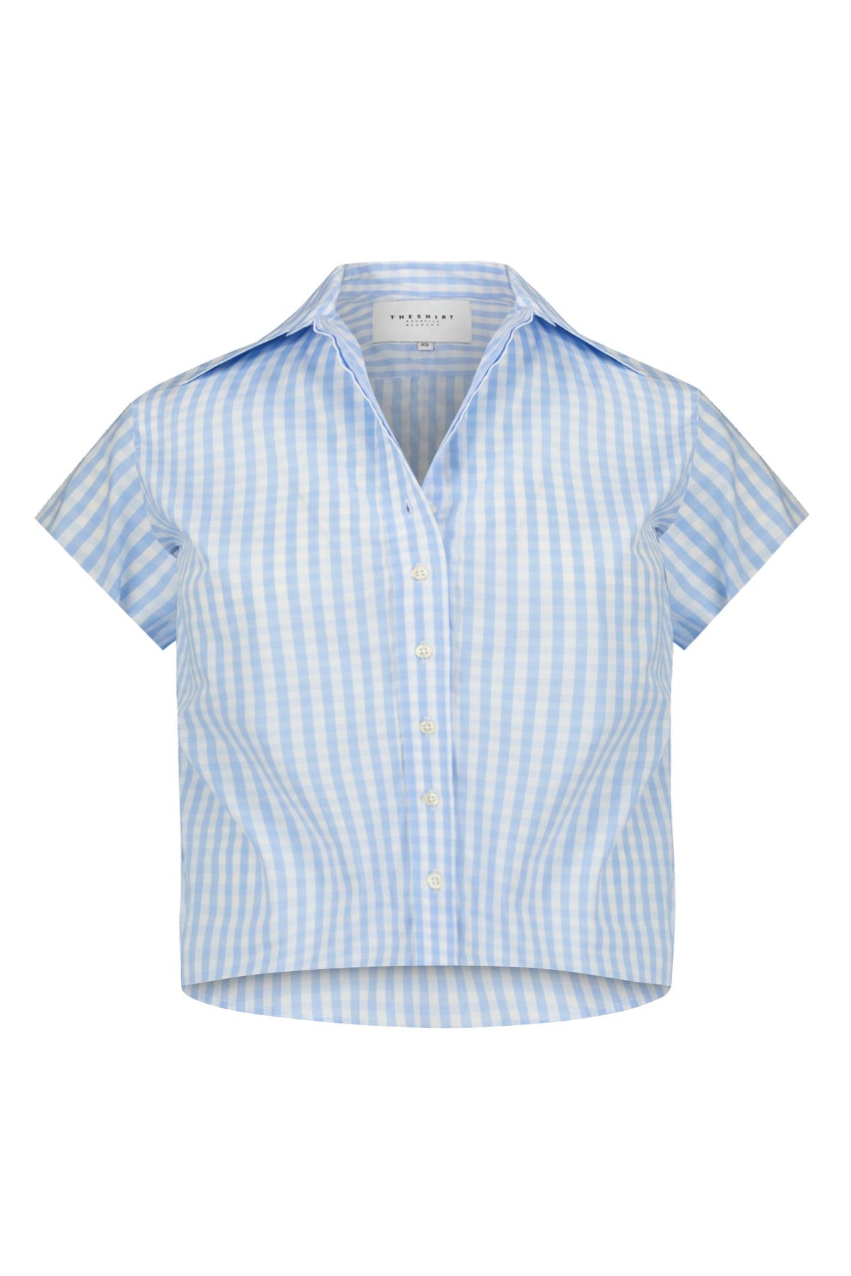 The Boxy Short Sleeve Cropped Shirt