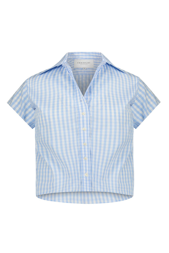 The Boxy Short Sleeve Cropped Shirt