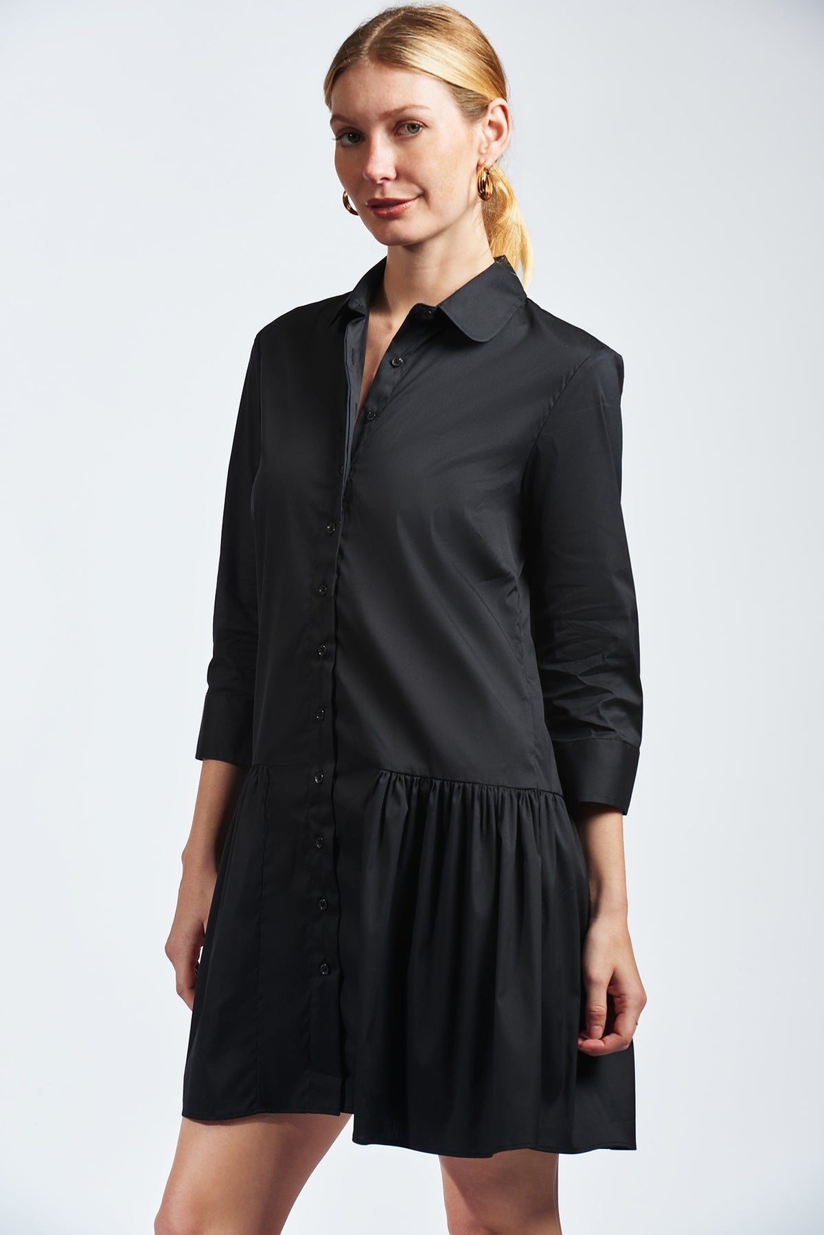 black shirt dress near me The Drop Waist / S vacation outfits for women A Loves A Big Size:Dress Size Pants: 42 Atlas