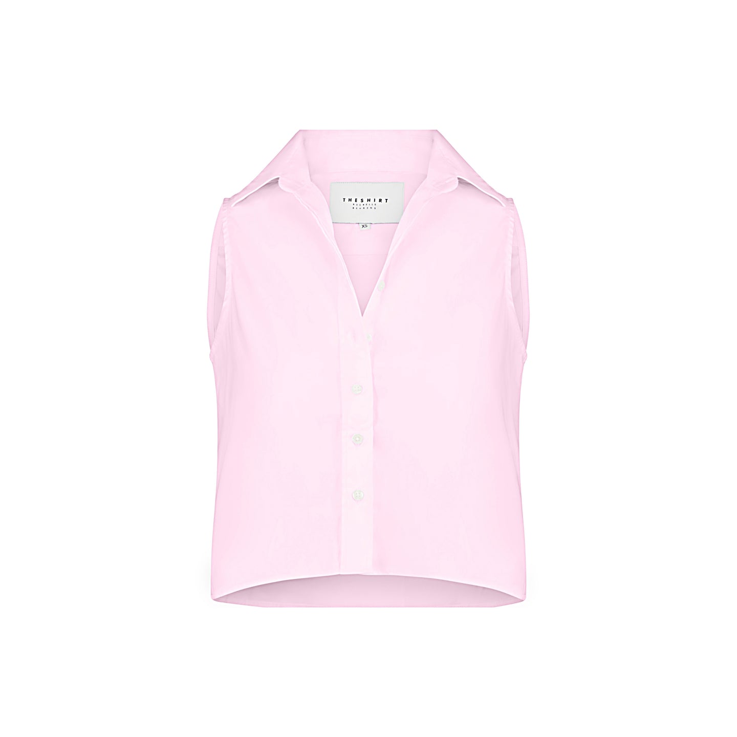 The Boxy Cropped Sleeveless Shirt