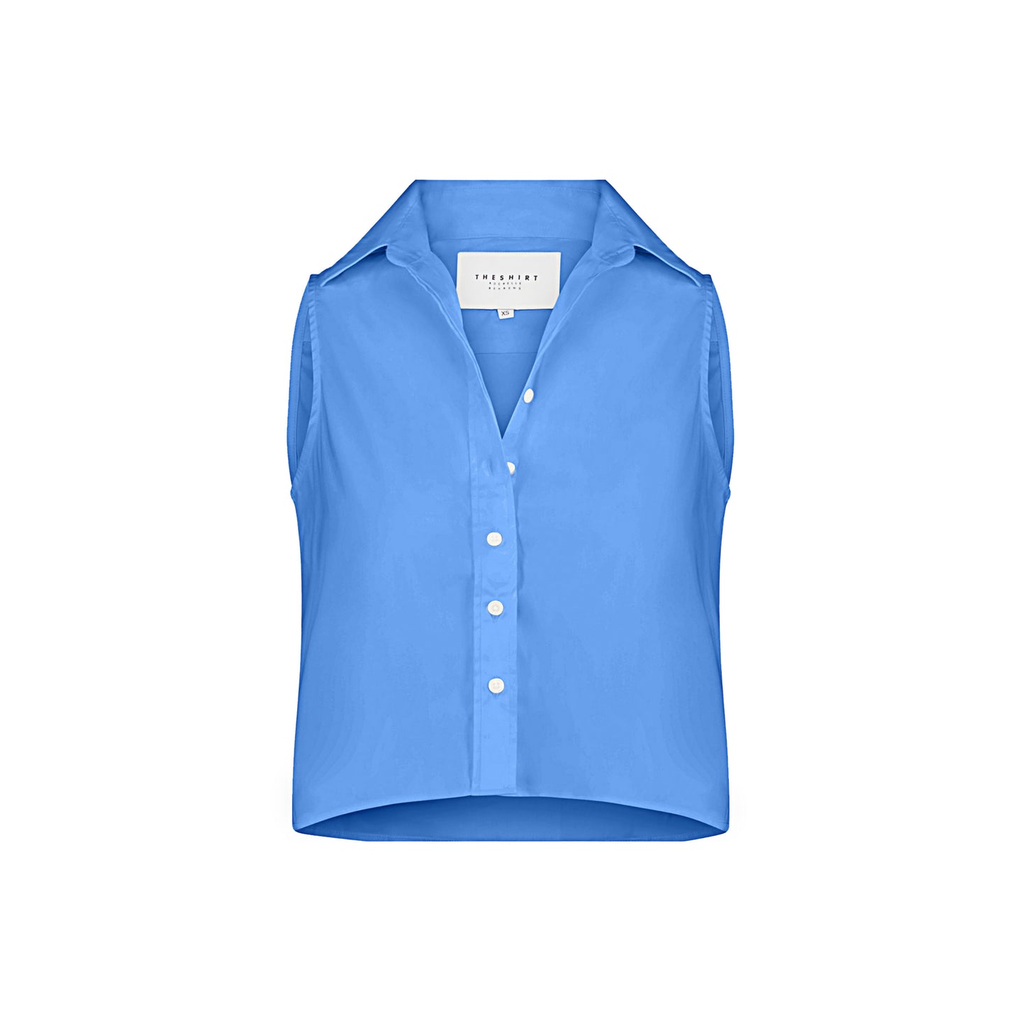 The Boxy Cropped Sleeveless Shirt
