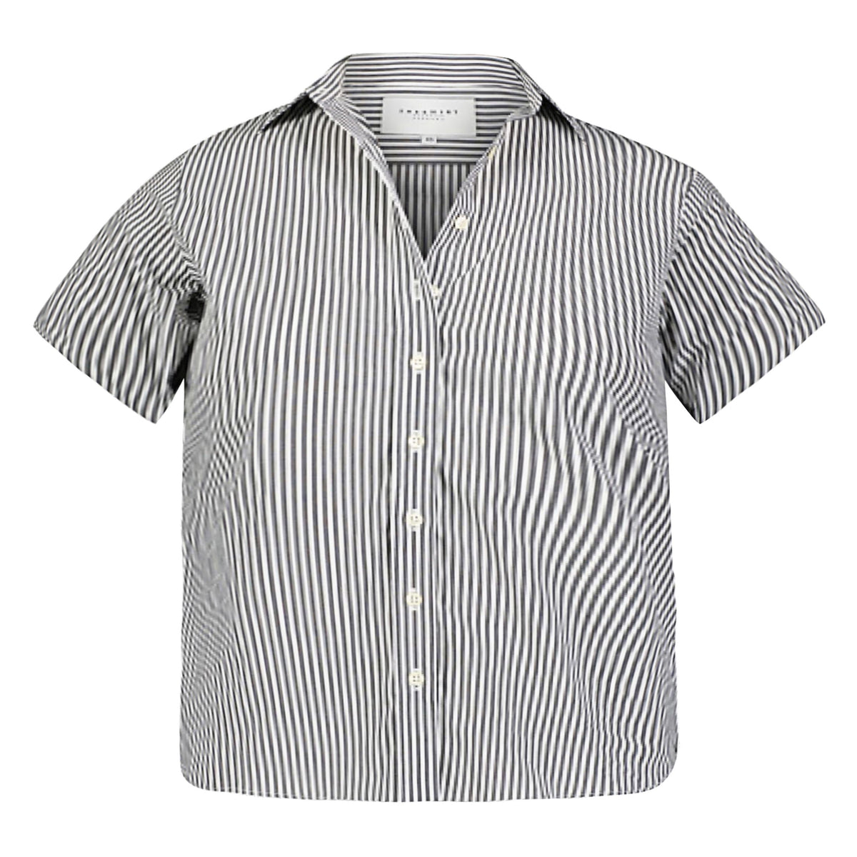The Boxy Short Sleeve Cropped Shirt