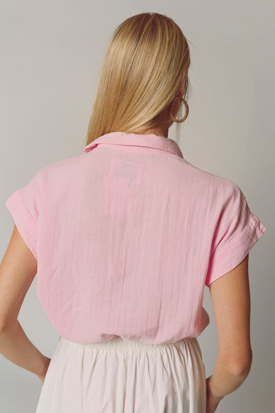 The Short Sleeve Boyfriend Shirt