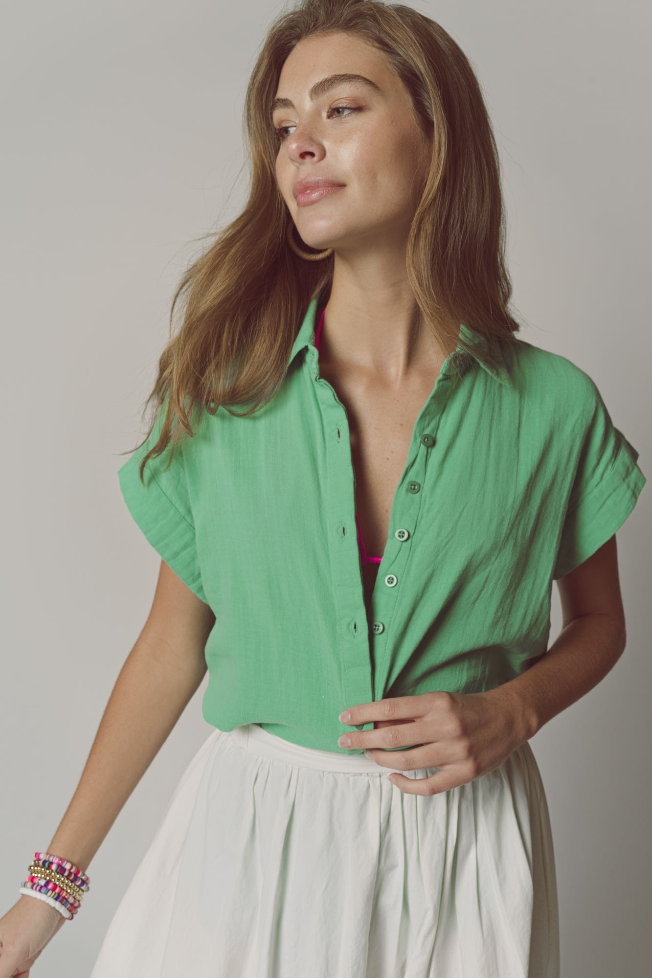 The Short Sleeve Boyfriend Shirt