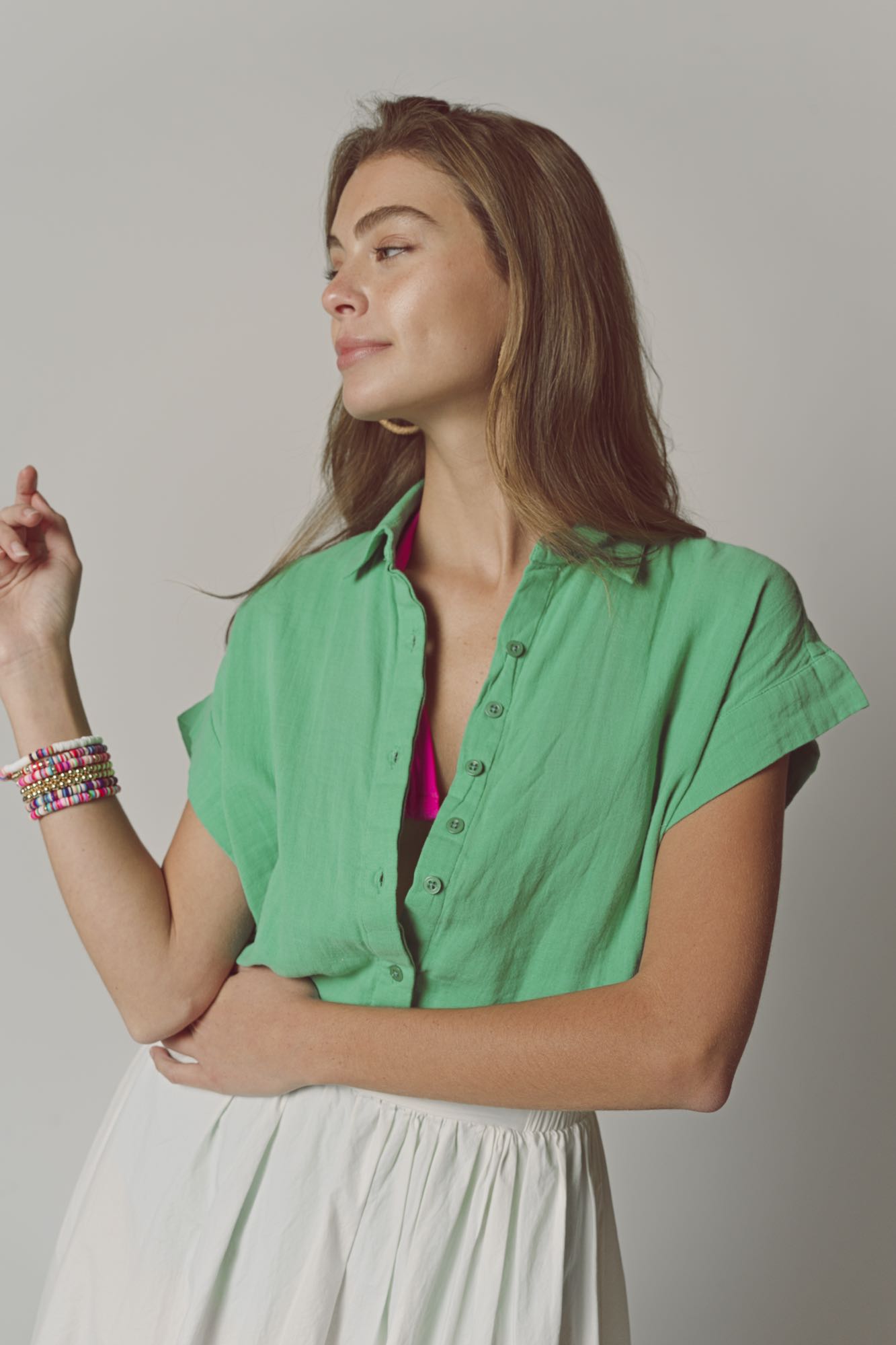 The Short Sleeve Boyfriend Shirt