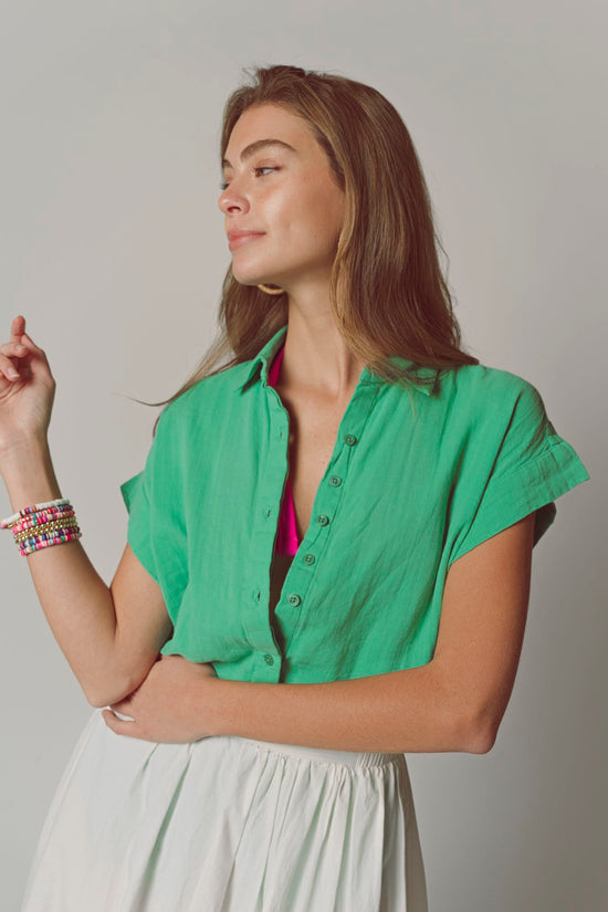 The Short Sleeve Boyfriend Shirt