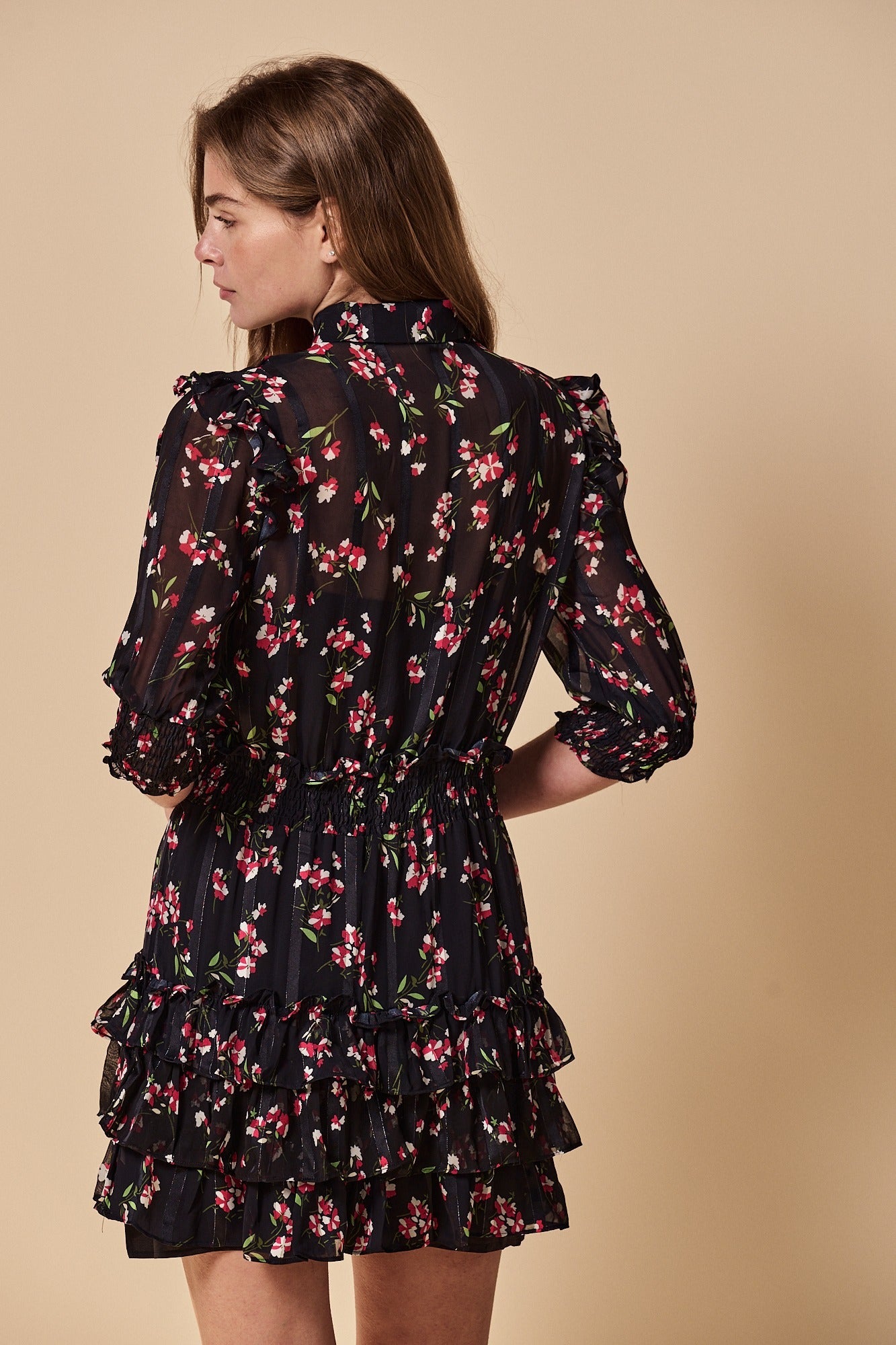 The Ruffled Tiered Minidress