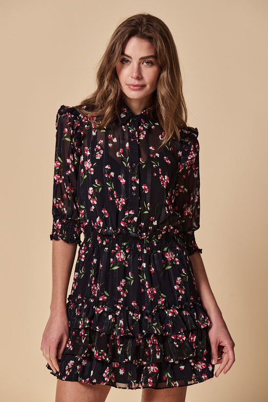 The Ruffled Tiered Minidress