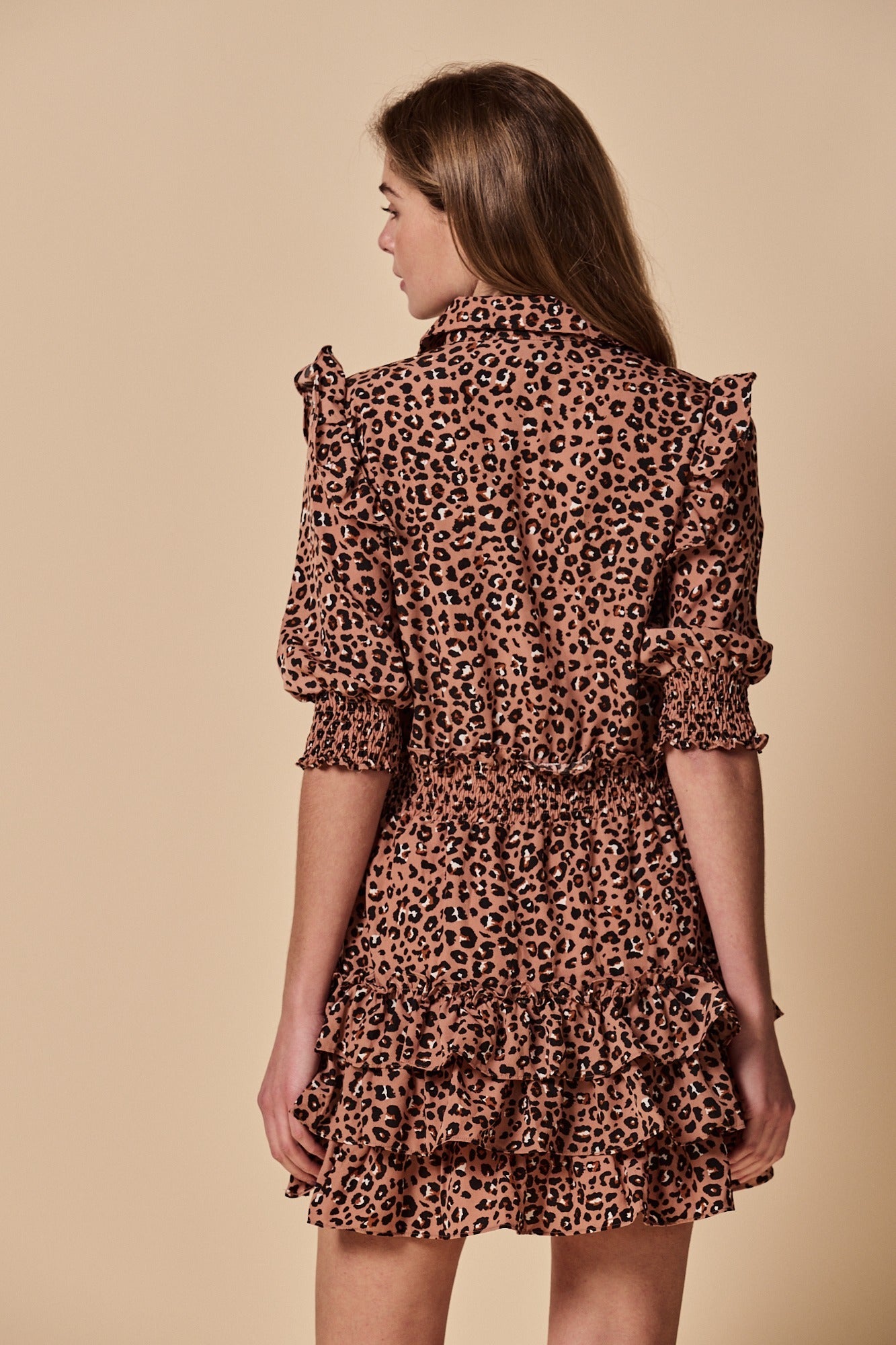 The Ruffled Tiered Minidress