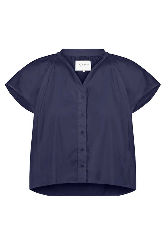 The Flutter Shoulder Short Sleeve Shirt