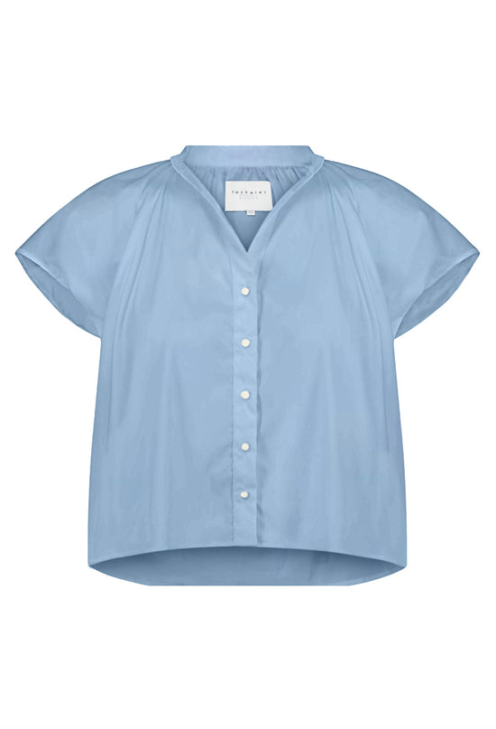 The Flutter Shoulder Short Sleeve Shirt